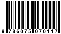 Código de Barras de '.9786075070117.'