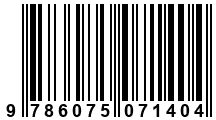 Código de Barras de '.9786075071404.'