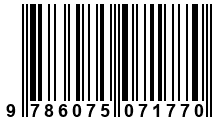Código de Barras de '.9786075071770.'