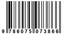 Código de Barras de '.9786075073866.'
