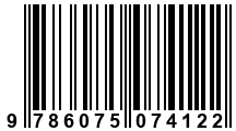 Código de Barras de '.9786075074122.'