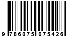 Código de Barras de '.9786075075426.'