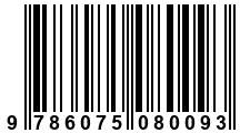 Código de Barras de '.9786075080093.'