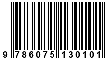 Código de Barras de '.9786075130101.'