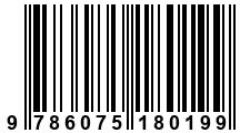 Código de Barras de '.9786075180199.'