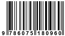 Código de Barras de '.9786075180960.'