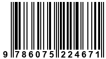 Código de Barras de '.9786075224671.'