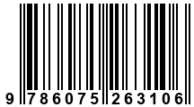 Código de Barras de '.9786075263106.'