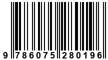 Código de Barras de '.9786075280196.'