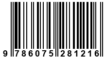 Código de Barras de '.9786075281216.'
