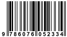 Código de Barras de '.9786076052334.'