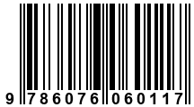 Código de Barras de '.9786076060117.'