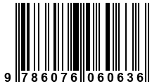 Código de Barras de '.9786076060636.'