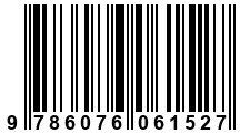 Código de Barras de '.9786076061527.'