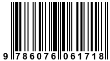 Código de Barras de '.9786076061718.'