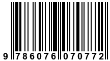 Código de Barras de '.9786076070772.'