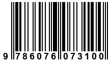 Código de Barras de '.9786076073100.'