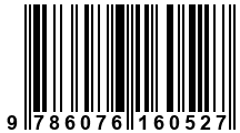 Código de Barras de '.9786076160527.'
