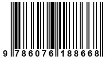 Código de Barras de '.9786076188668.'