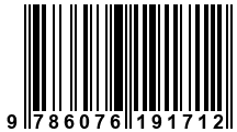 Código de Barras de '.9786076191712.'