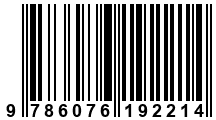 Código de Barras de '.9786076192214.'