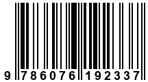 Código de Barras de '.9786076192337.'