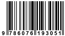 Código de Barras de '.9786076193051.'