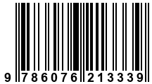 Código de Barras de '.9786076213339.'