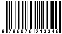 Código de Barras de '.9786076213346.'