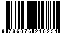 Código de Barras de '.9786076216231.'