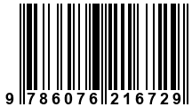 Código de Barras de '.9786076216729.'