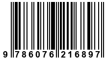 Código de Barras de '.9786076216897.'