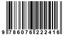 Código de Barras de '.9786076222416.'