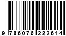 Código de Barras de '.9786076222614.'