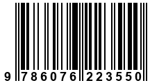 Código de Barras de '.9786076223550.'