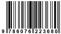 Código de Barras de '.9786076223680.'