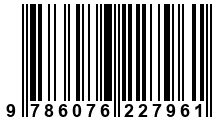 Código de Barras de '.9786076227961.'