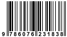 Código de Barras de '.9786076231838.'