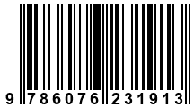 Código de Barras de '.9786076231913.'