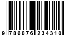 Código de Barras de '.9786076234310.'
