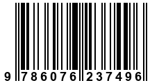 Código de Barras de '.9786076237496.'