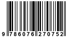 Código de Barras de '.9786076270752.'