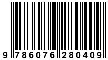 Código de Barras de '.9786076280409.'