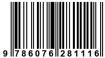 Código de Barras de '.9786076281116.'
