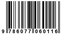 Código de Barras de '.9786077060116.'