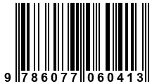 Código de Barras de '.9786077060413.'
