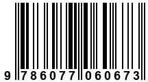 Código de Barras de '.9786077060673.'