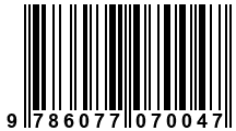 Código de Barras de '.9786077070047.'