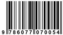 Código de Barras de '.9786077070054.'