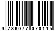 Código de Barras de '.9786077070115.'